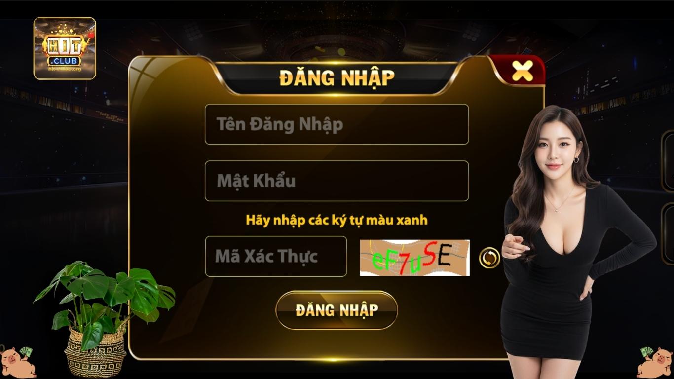 Hướng dẫn các bước đăng nhập Hitclub